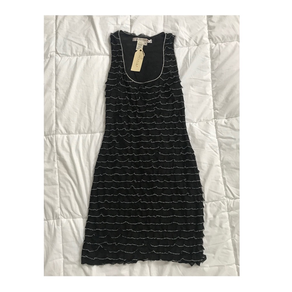 {Studio M} Flutter Dress NWT